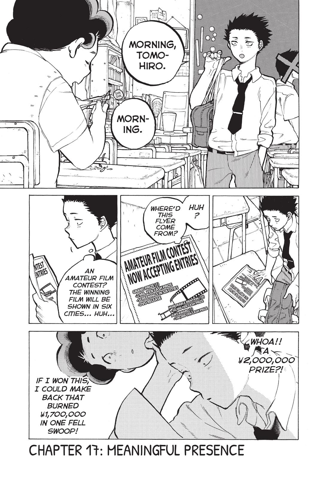Read A Silent Voice EN Manga Online