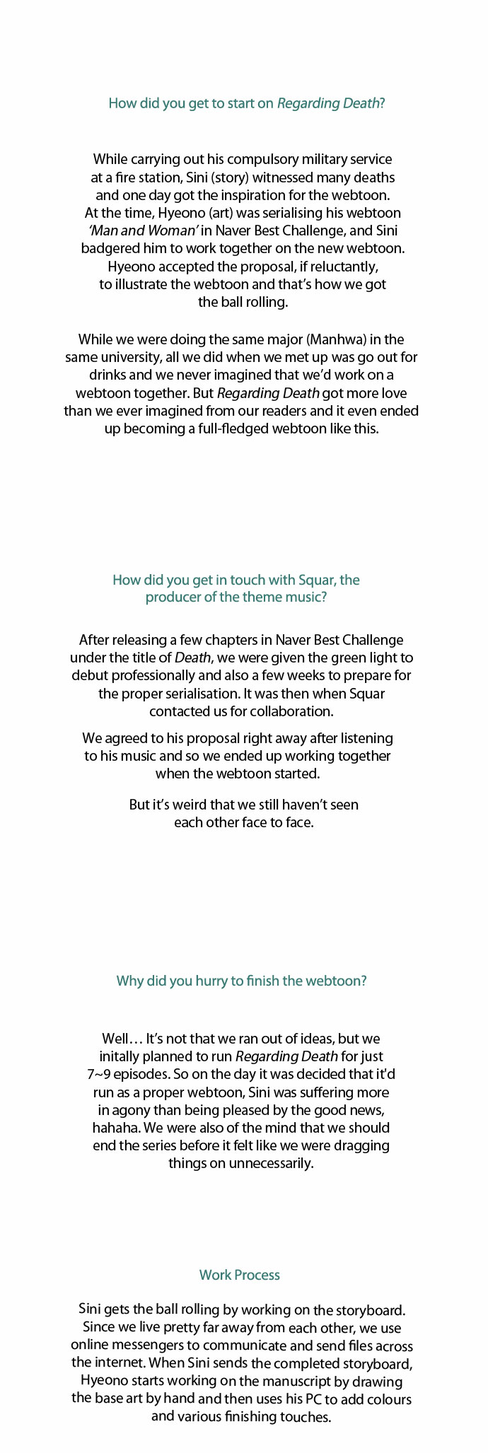 Read About Death EN Manga Online