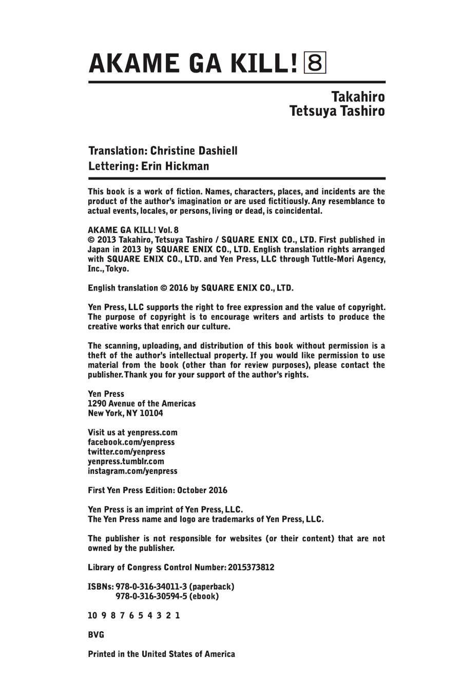 Read Akame ga Kill! EN Manga Online