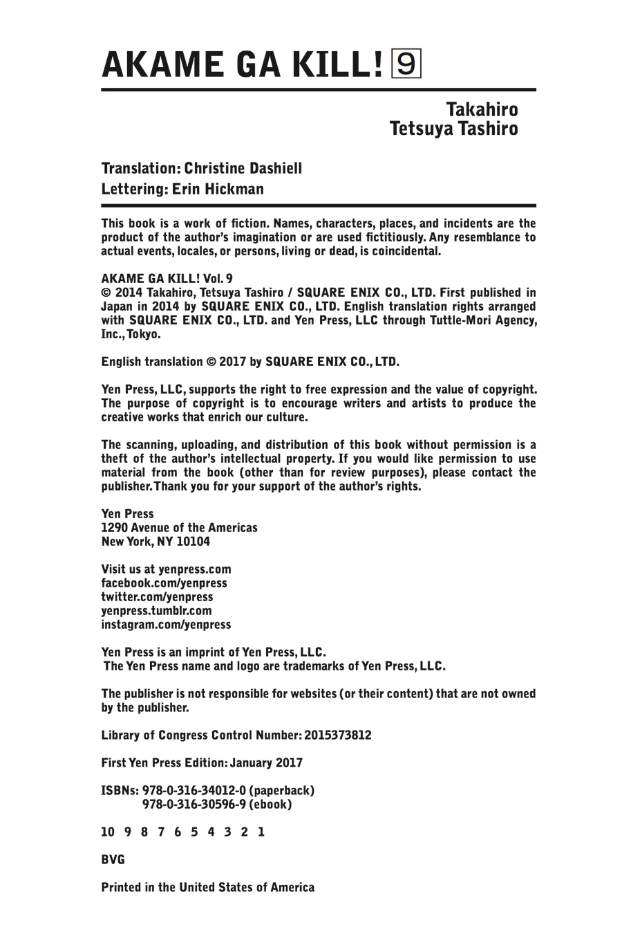 Read Akame ga Kill! EN Manga Online