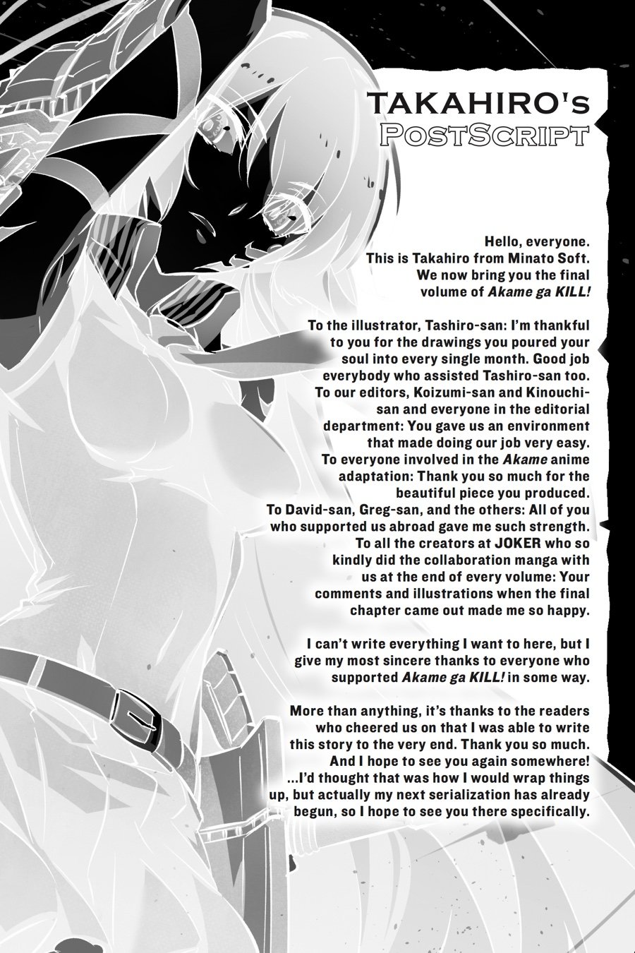 Read Akame ga Kill! EN Manga Online