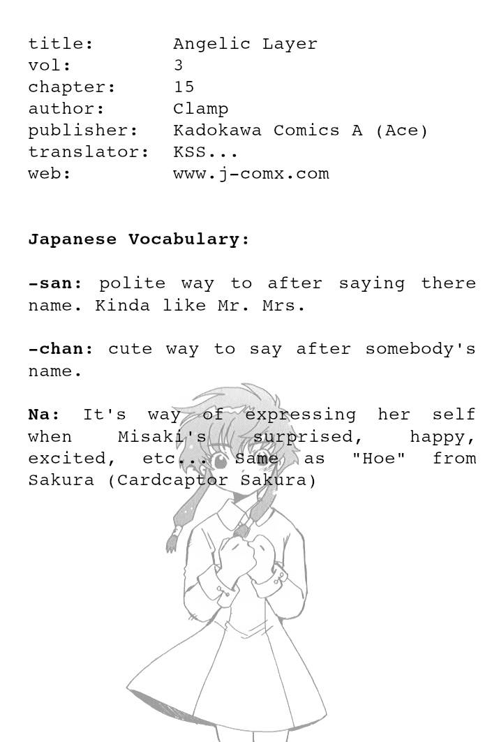 Read Angelic Layer EN Manga Online