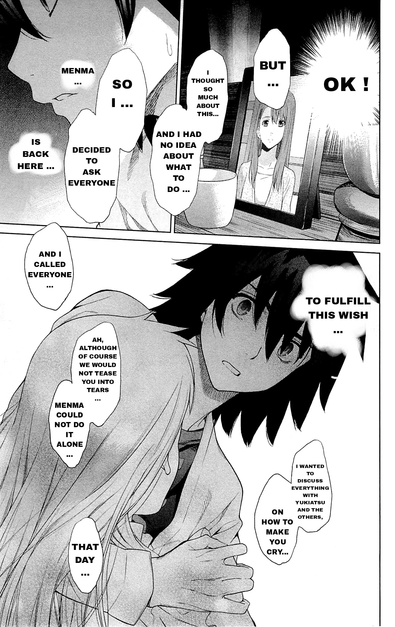 Read Ano Hi Mita Hana no Namae wo Bokutachi wa Mada Shiranai EN Manga Online