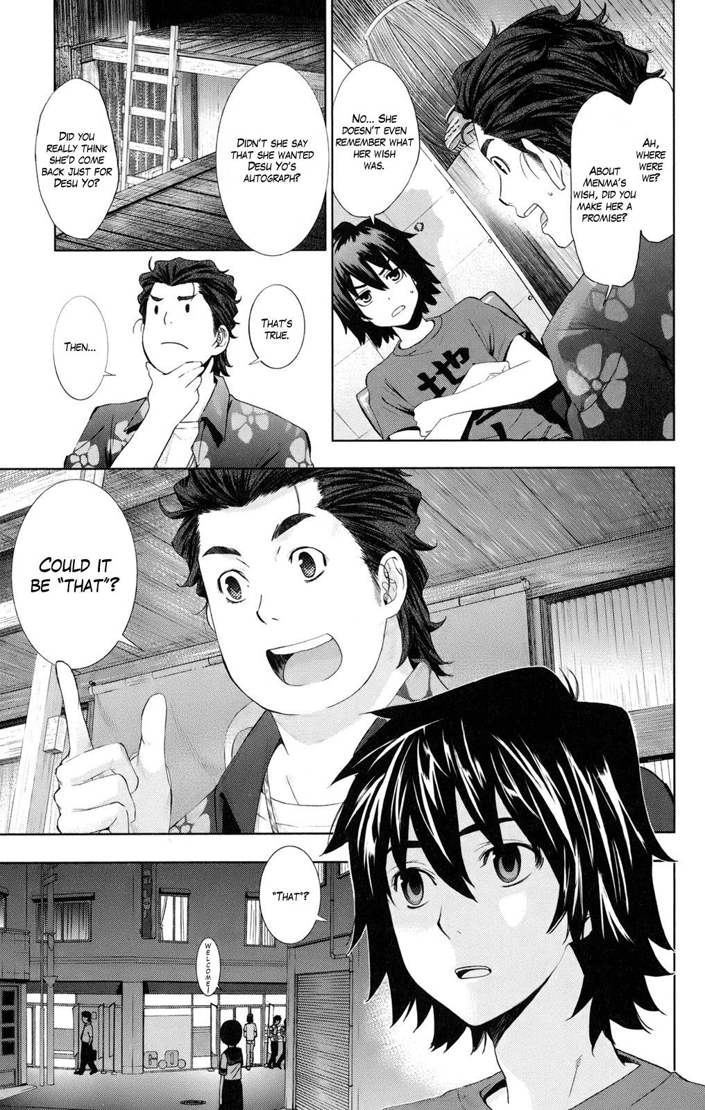 Read Ano Hi Mita Hana no Namae wo Bokutachi wa Mada Shiranai EN Manga Online