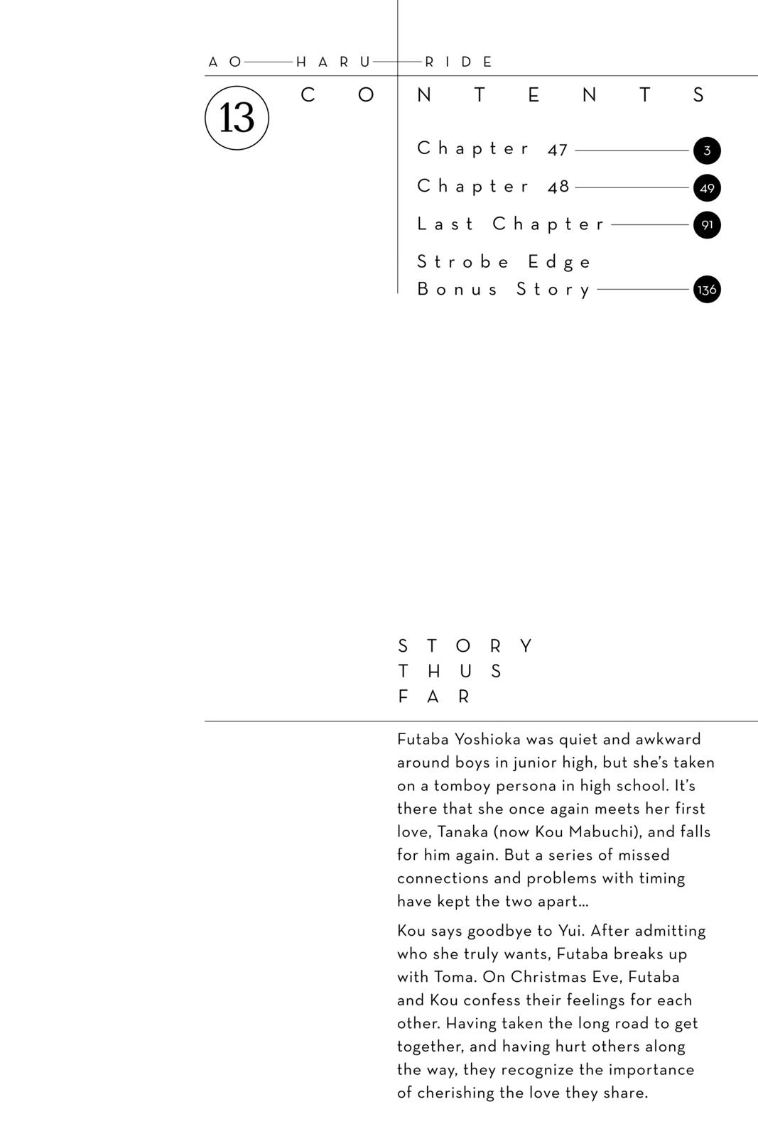 Read Ao Haru Ride EN Manga Online