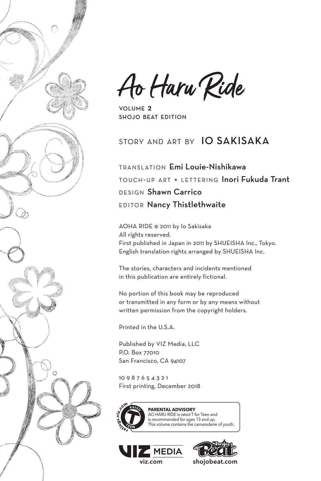 Read Ao Haru Ride EN Manga Online