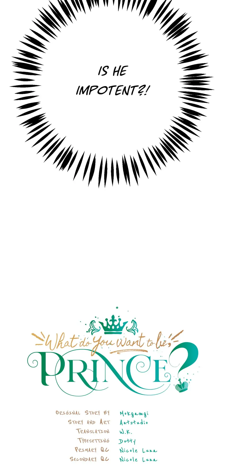 Read As You Wish, Prince EN Manga Online