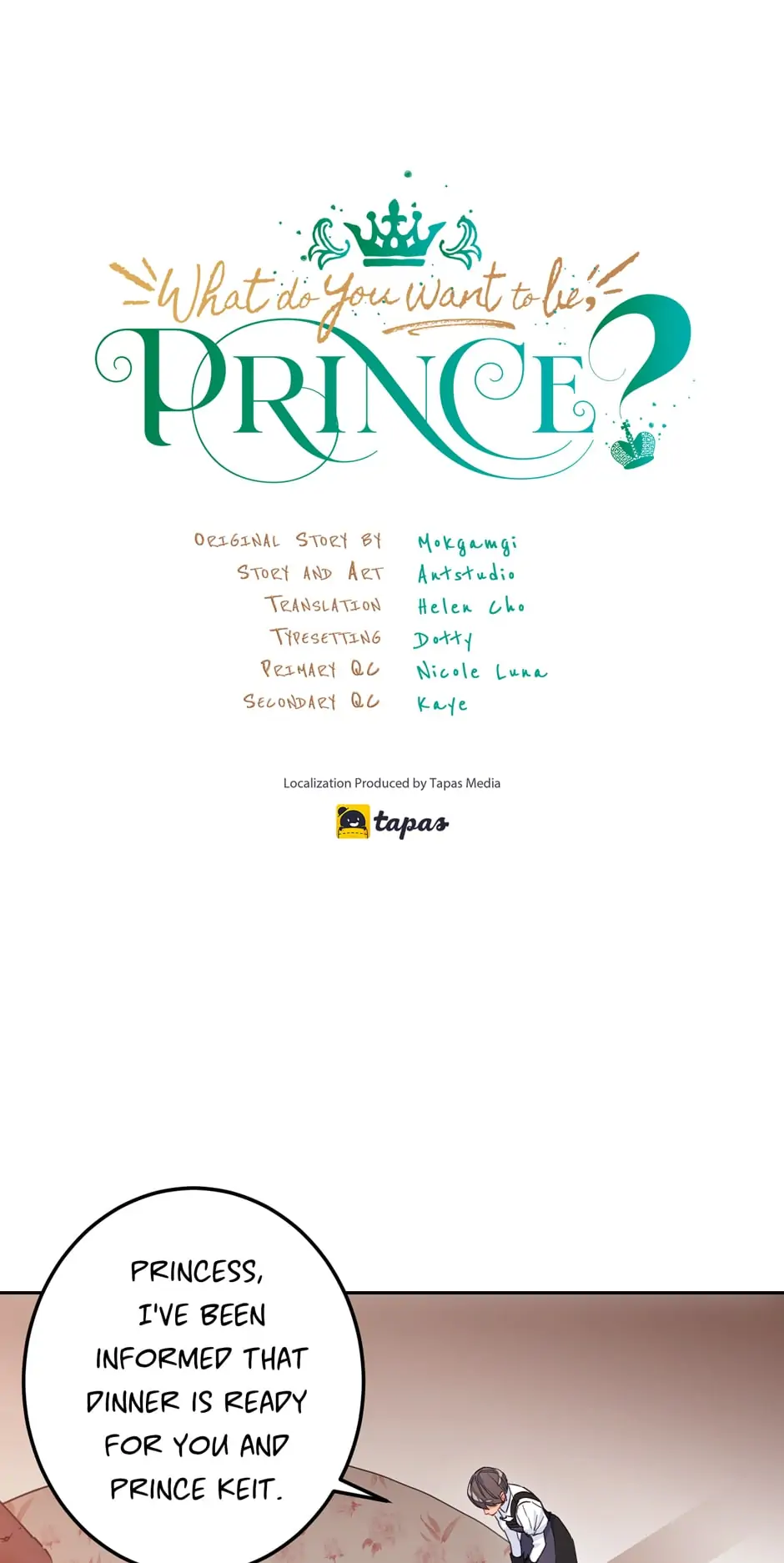 Read As You Wish, Prince EN Manga Online
