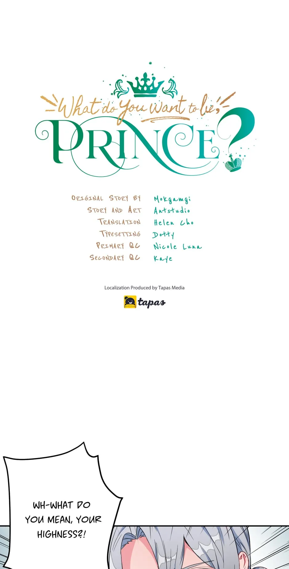 Read As You Wish, Prince EN Manga Online