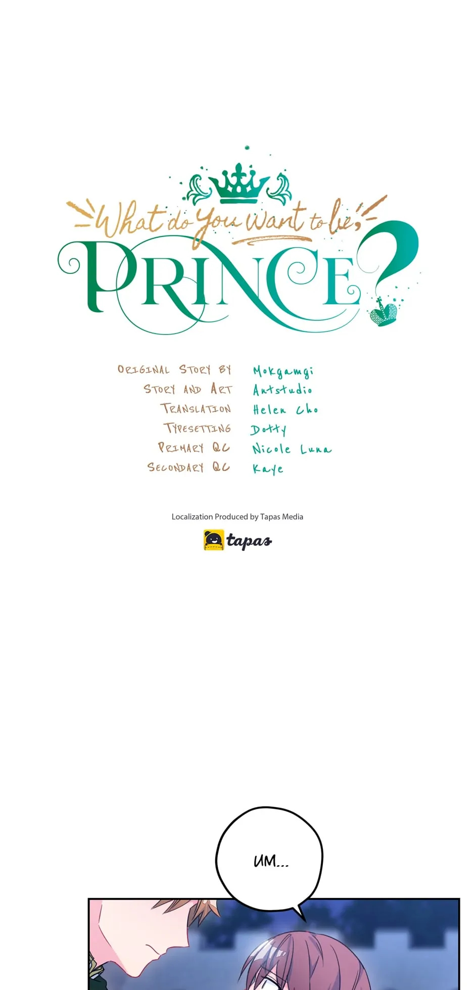 Read As You Wish, Prince EN Manga Online