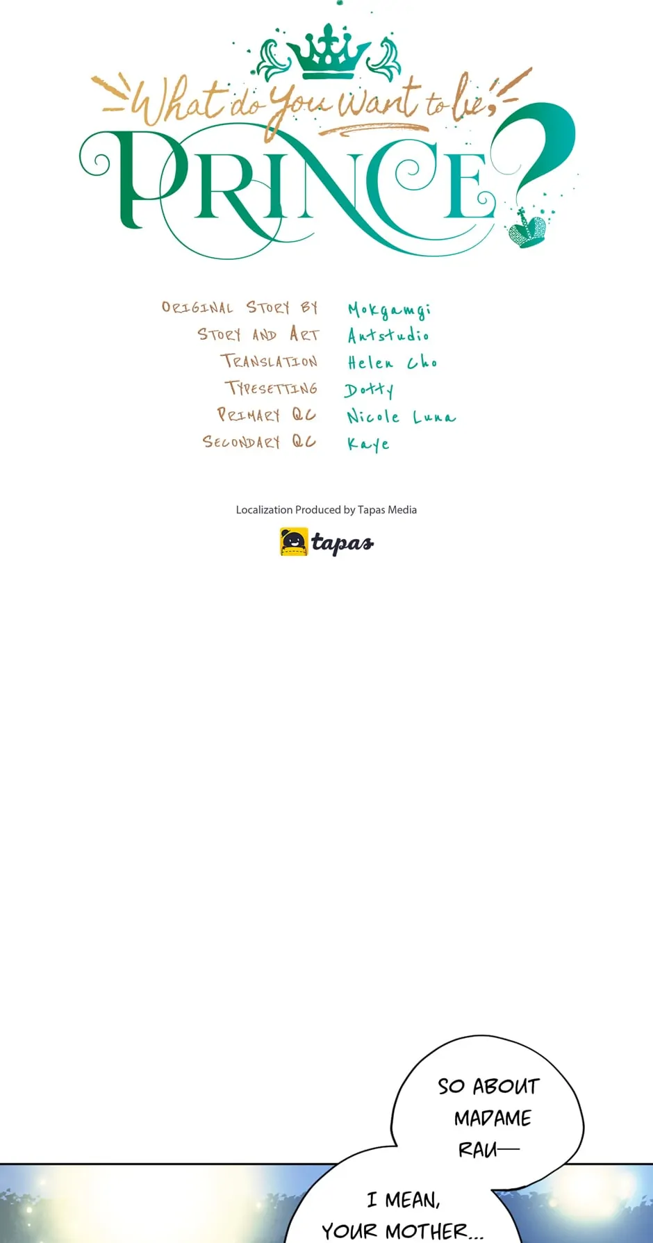 Read As You Wish, Prince EN Manga Online