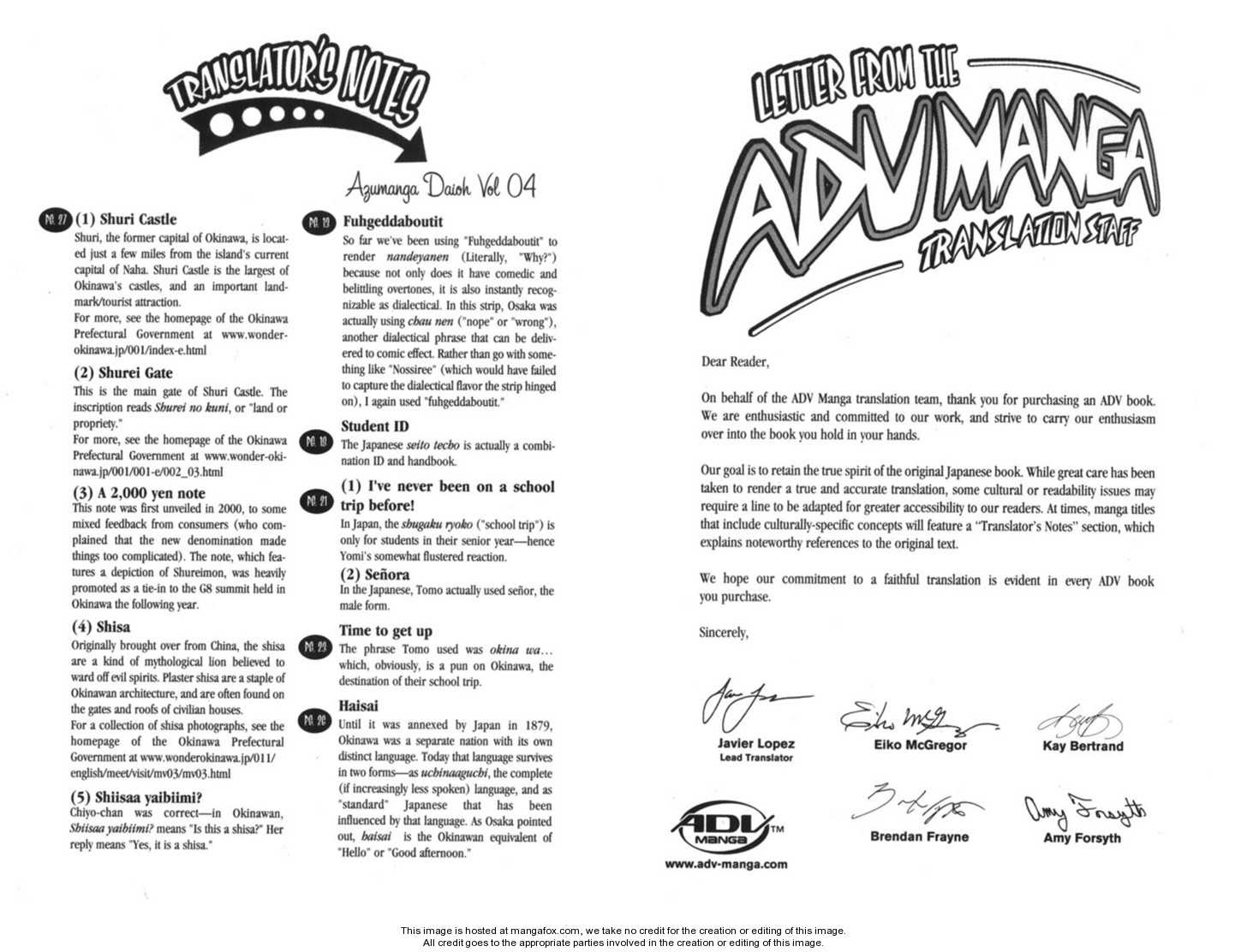 Read Azumanga Daioh EN Manga Online