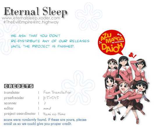 Read Azumanga Daioh EN Manga Online