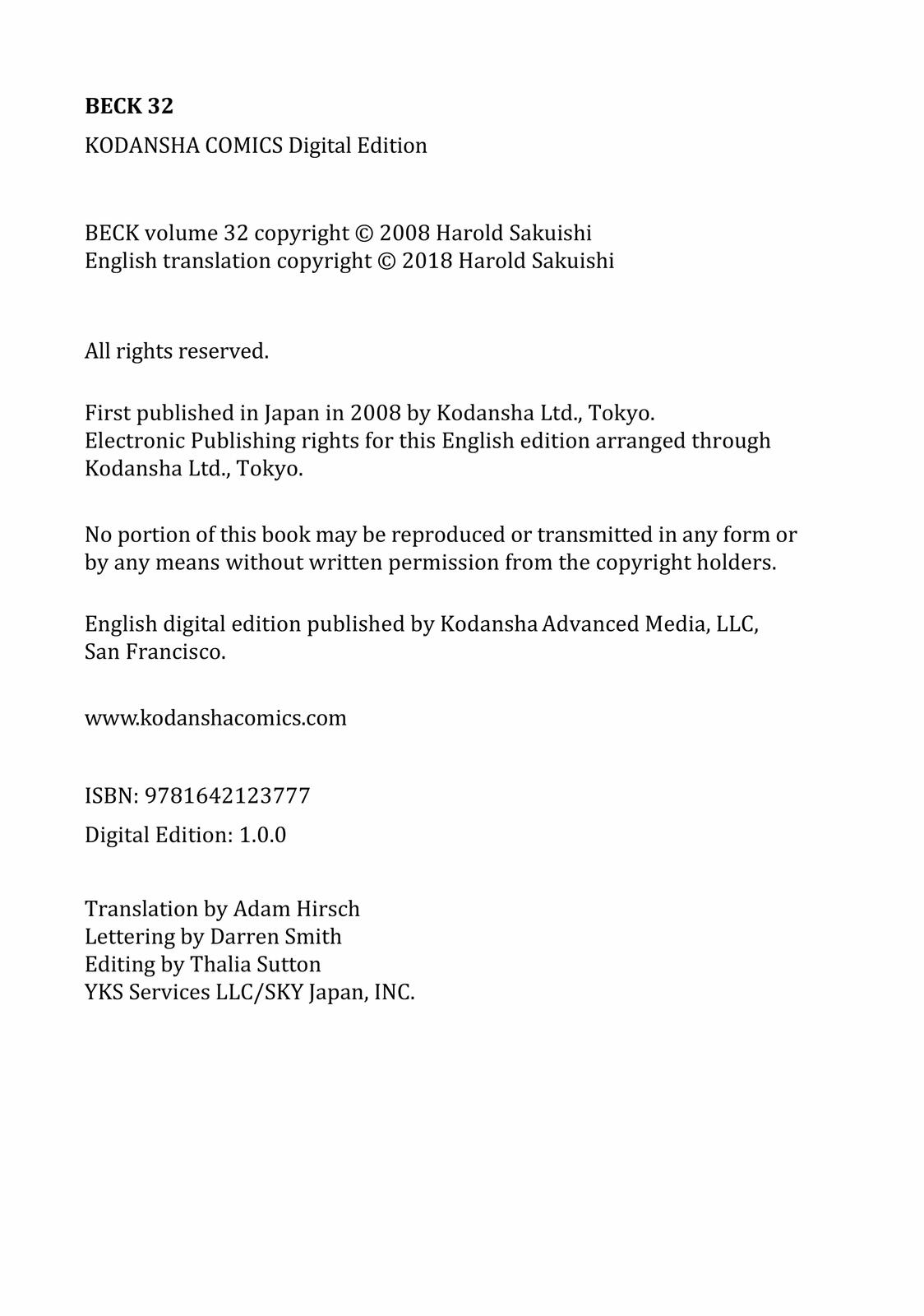 Read BECK_ Mongolian Chop Squad EN Manga Online