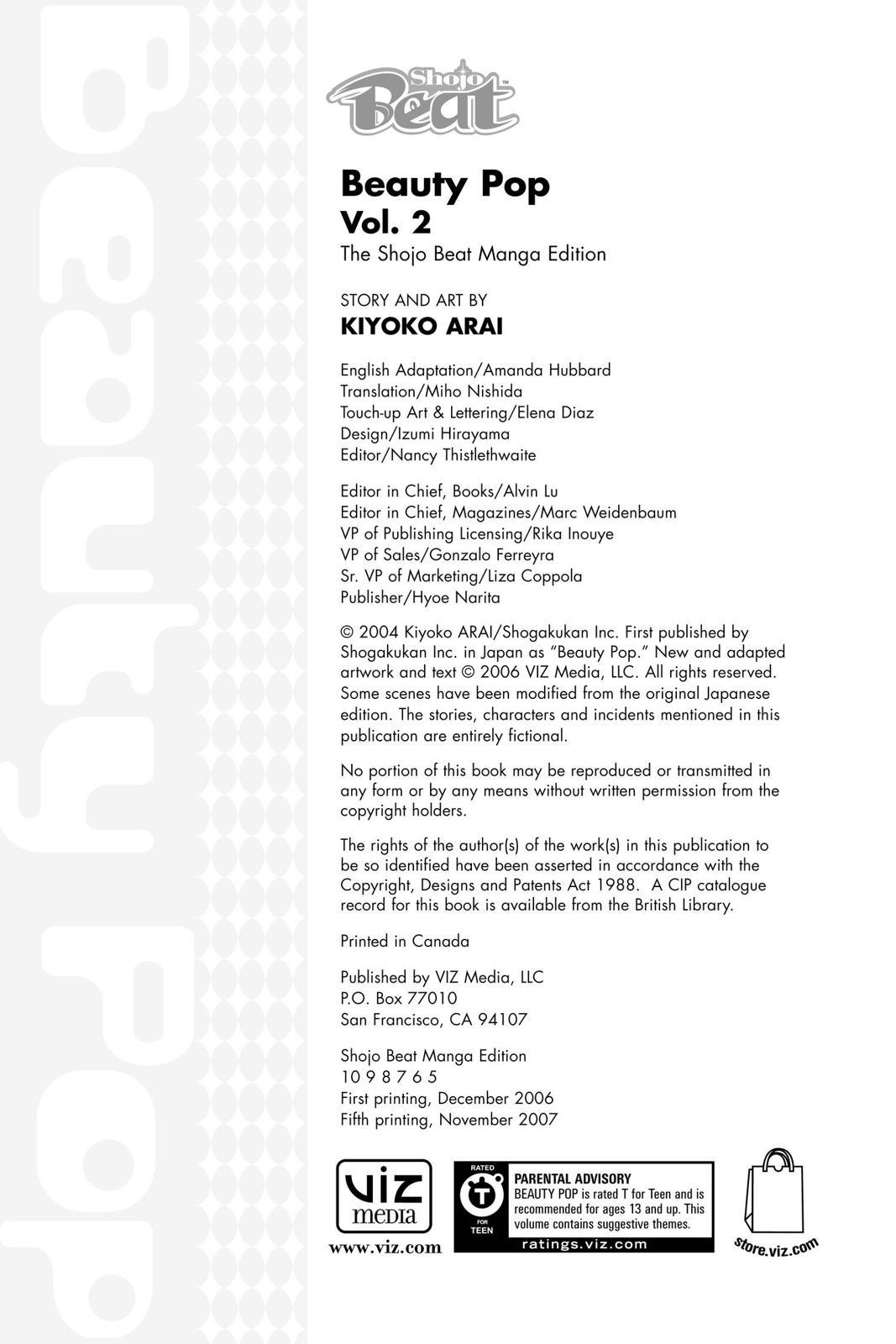 Read Beauty Pop EN Manga Online