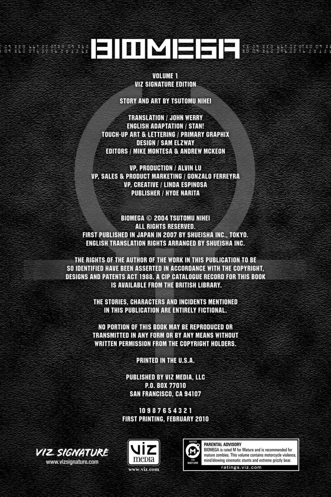 Read Biomega EN Manga Online