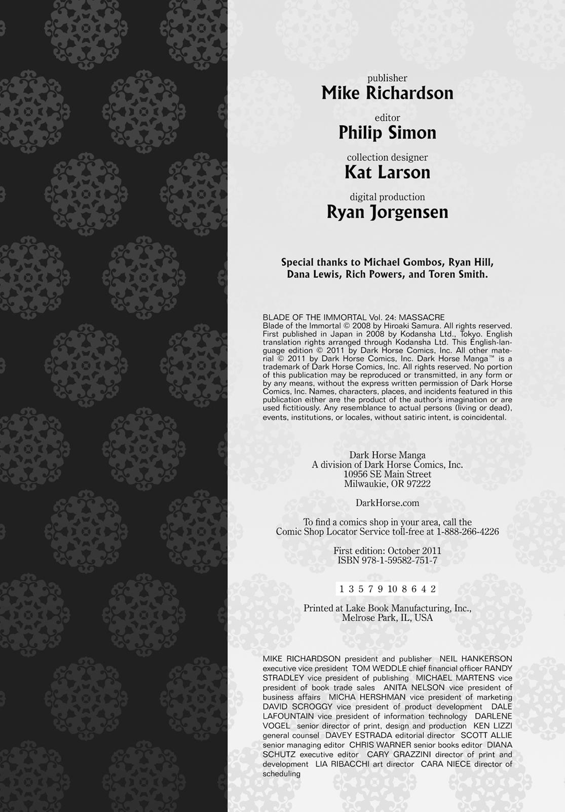 Read Blade of the Immortal EN Manga Online