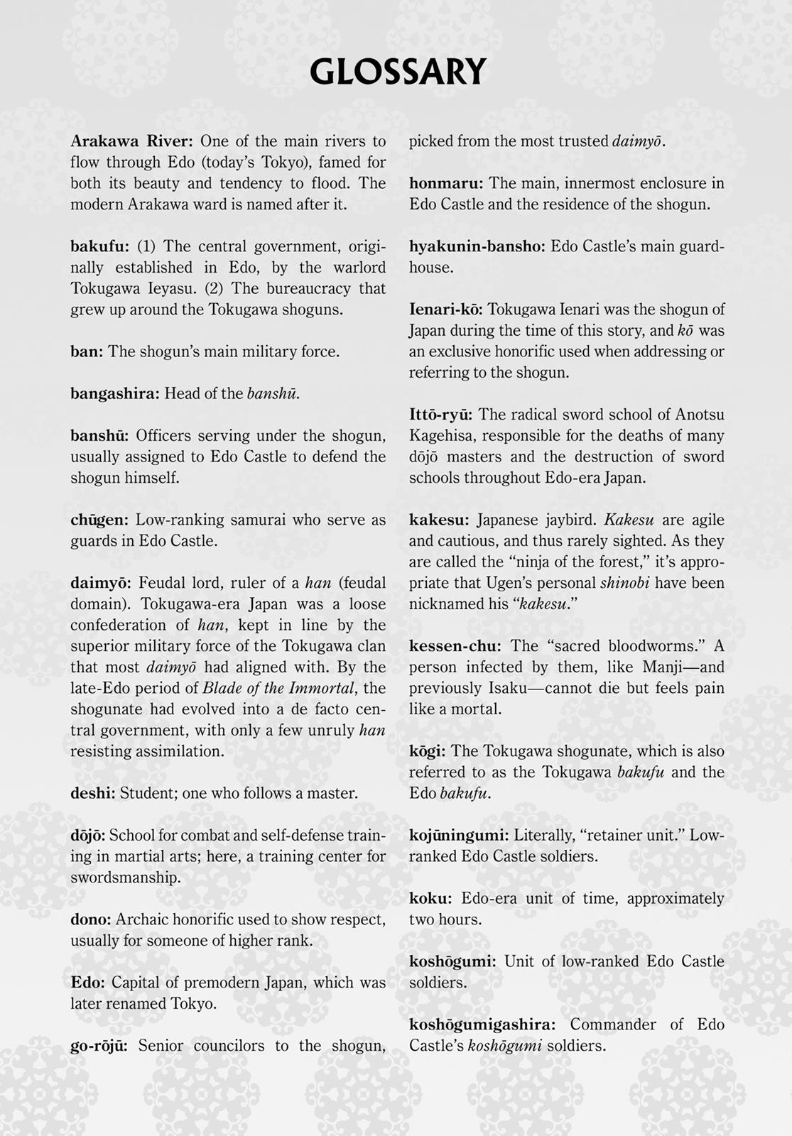 Read Blade of the Immortal EN Manga Online