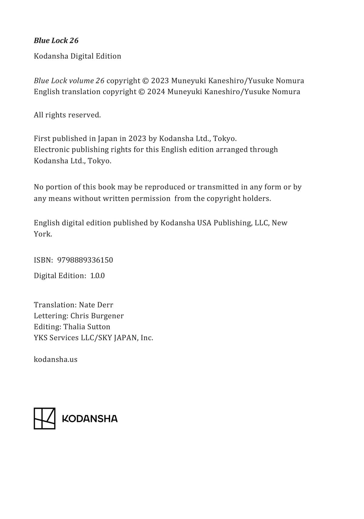 Read Blue Lock EN Manga Online