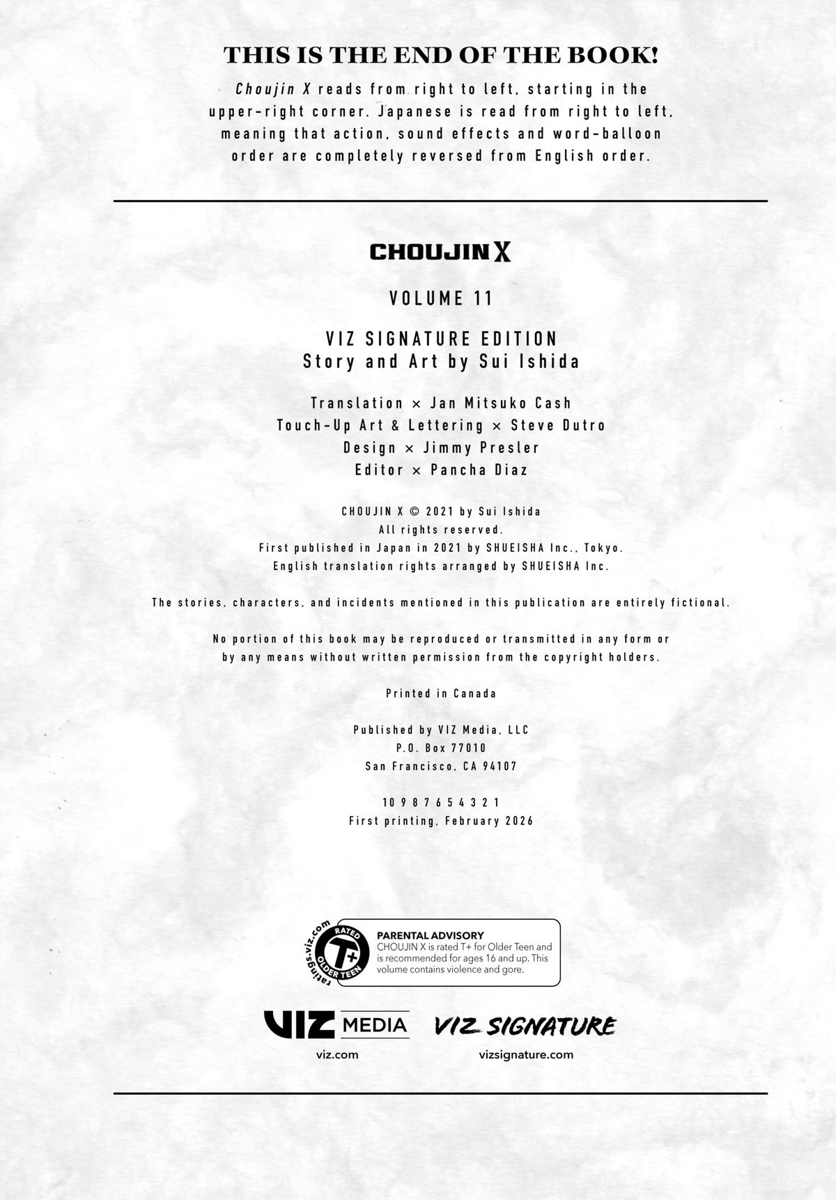 Read Choujin X EN Manga Online