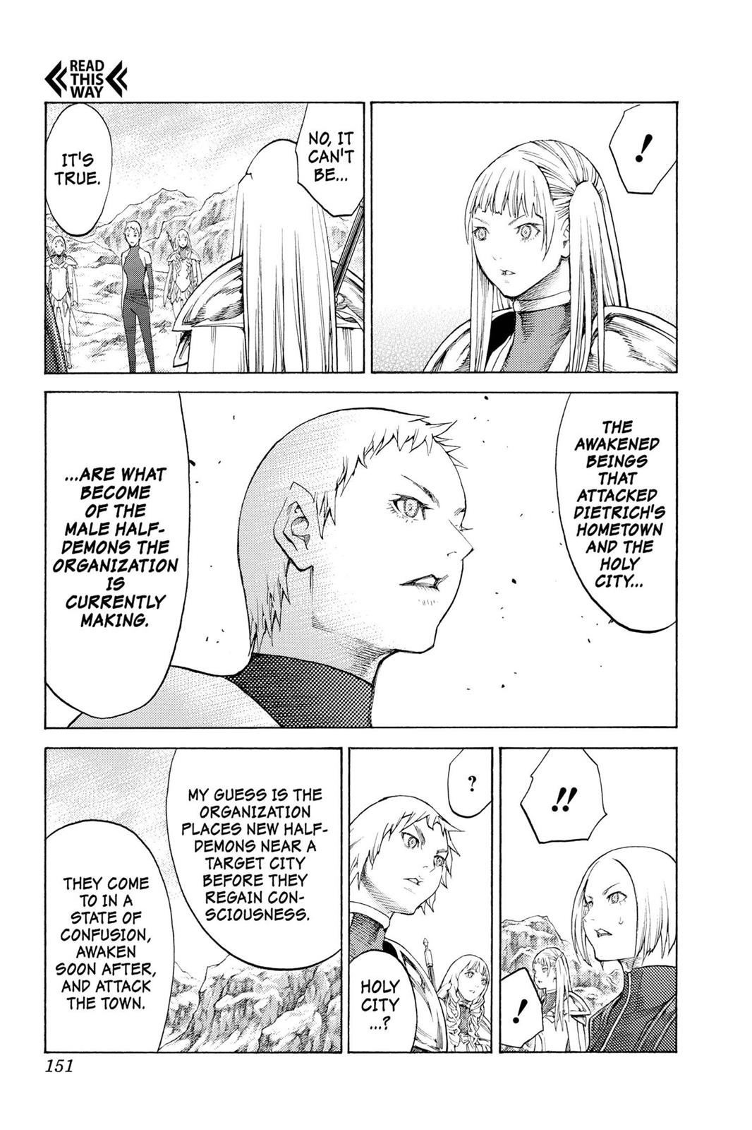 Read Claymore EN Manga Online