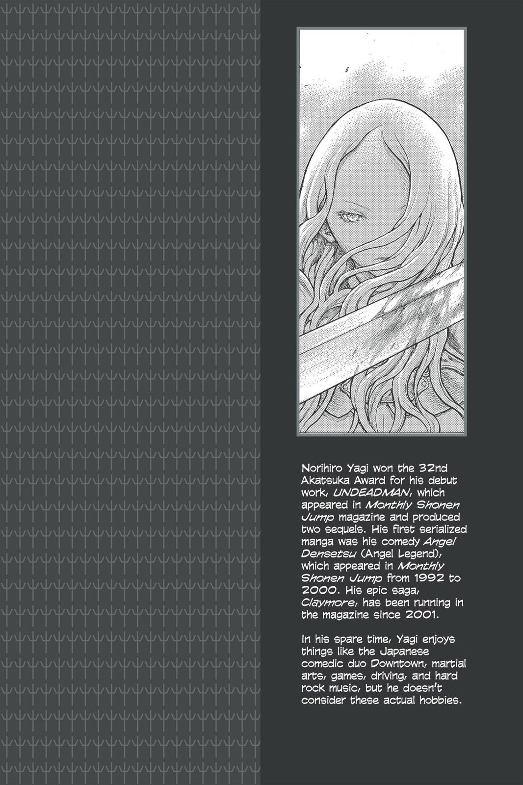Read Claymore EN Manga Online