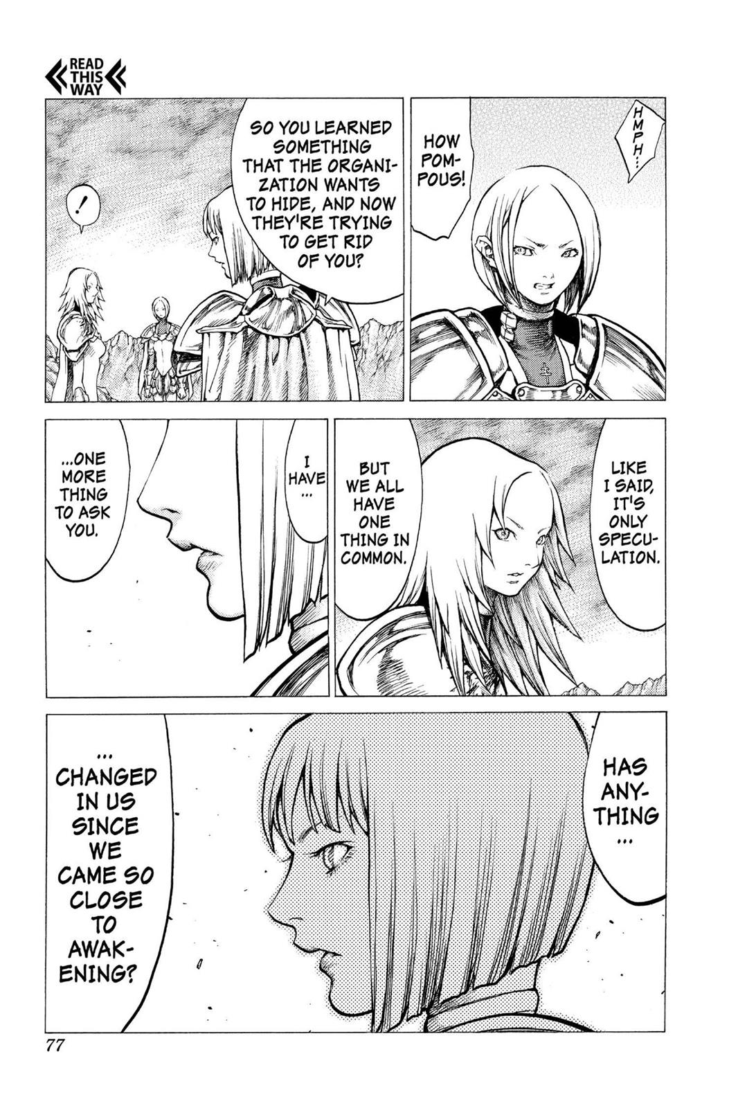 Read Claymore EN Manga Online