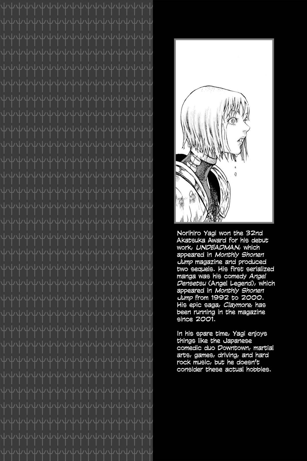 Read Claymore EN Manga Online