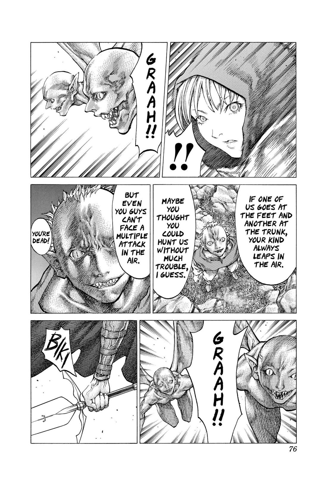 Read Claymore EN Manga Online