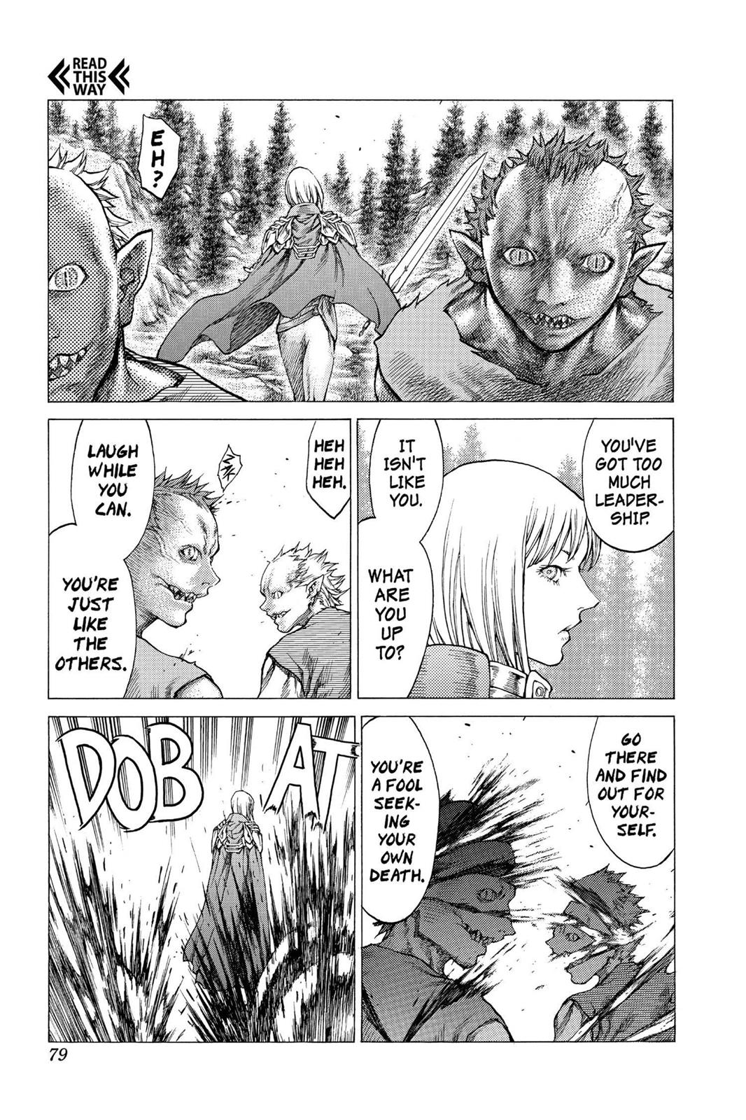 Read Claymore EN Manga Online