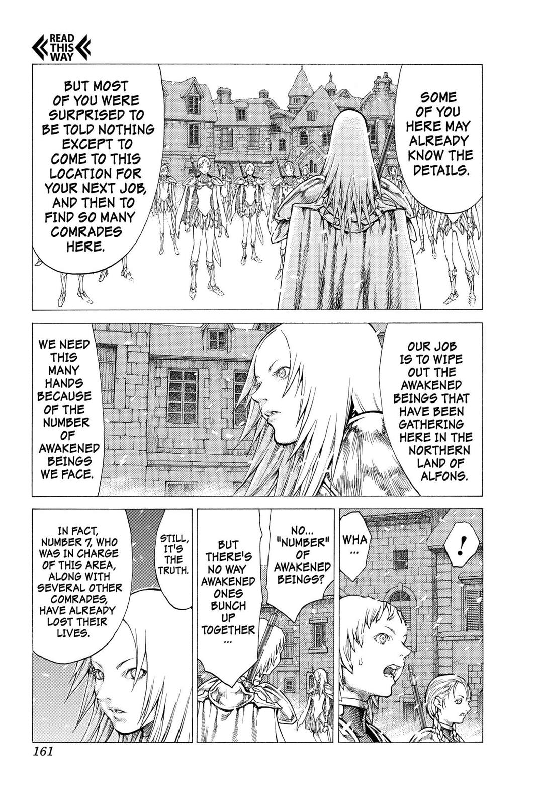 Read Claymore EN Manga Online