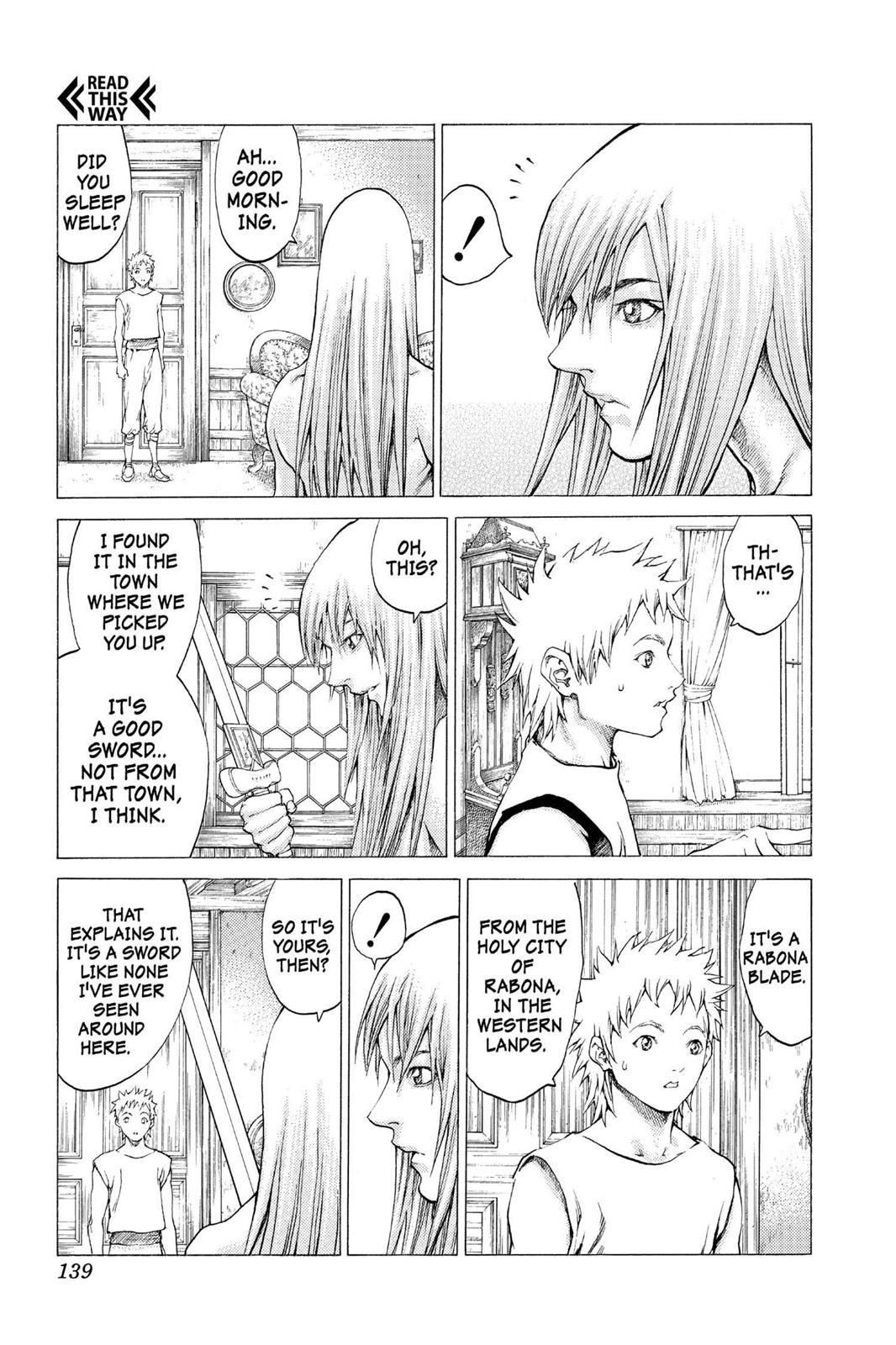 Read Claymore EN Manga Online