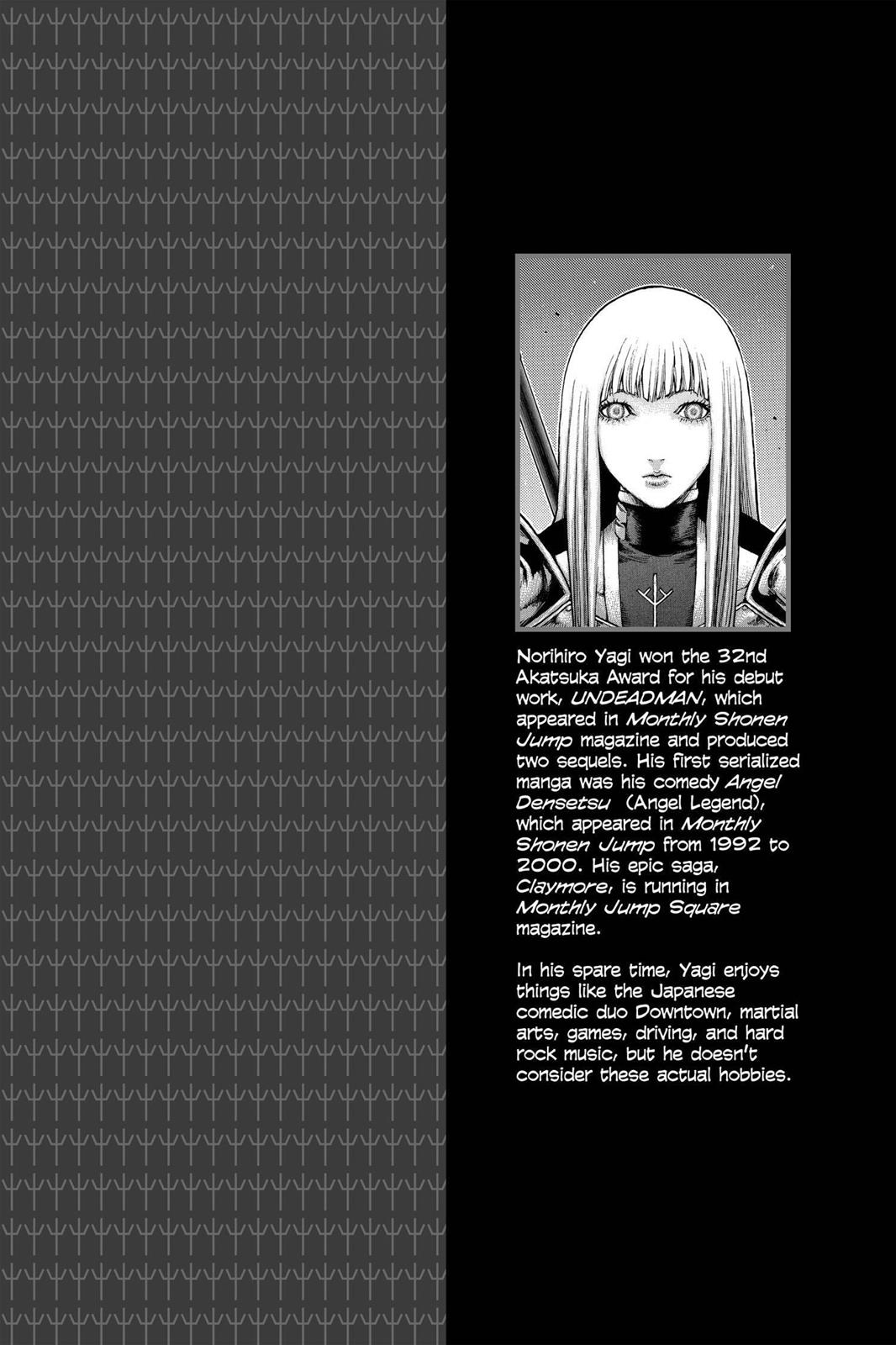 Read Claymore EN Manga Online