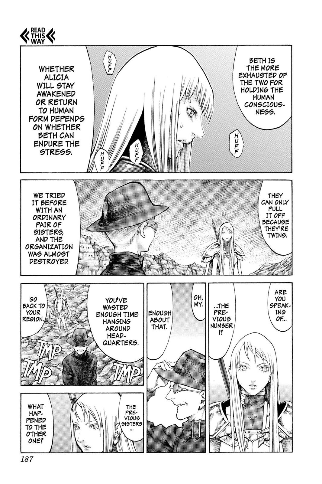 Read Claymore EN Manga Online