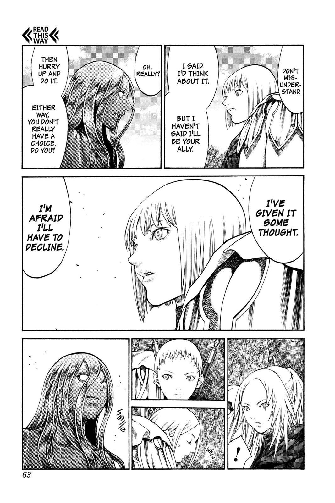 Read Claymore EN Manga Online
