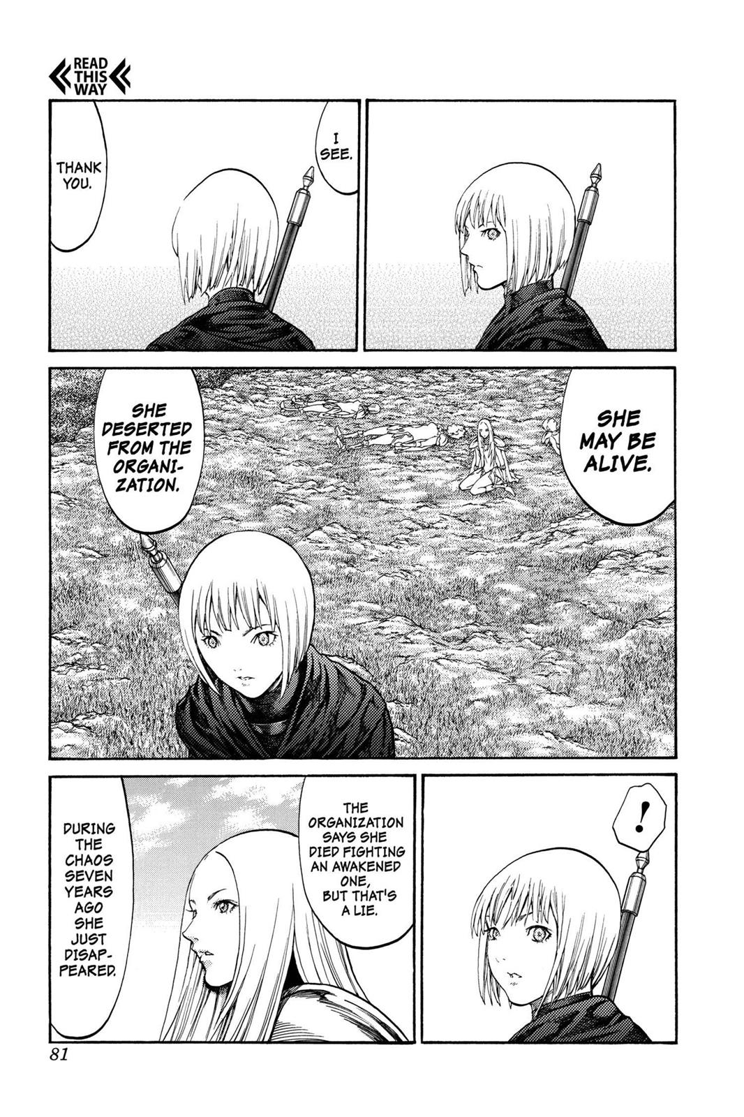 Read Claymore EN Manga Online