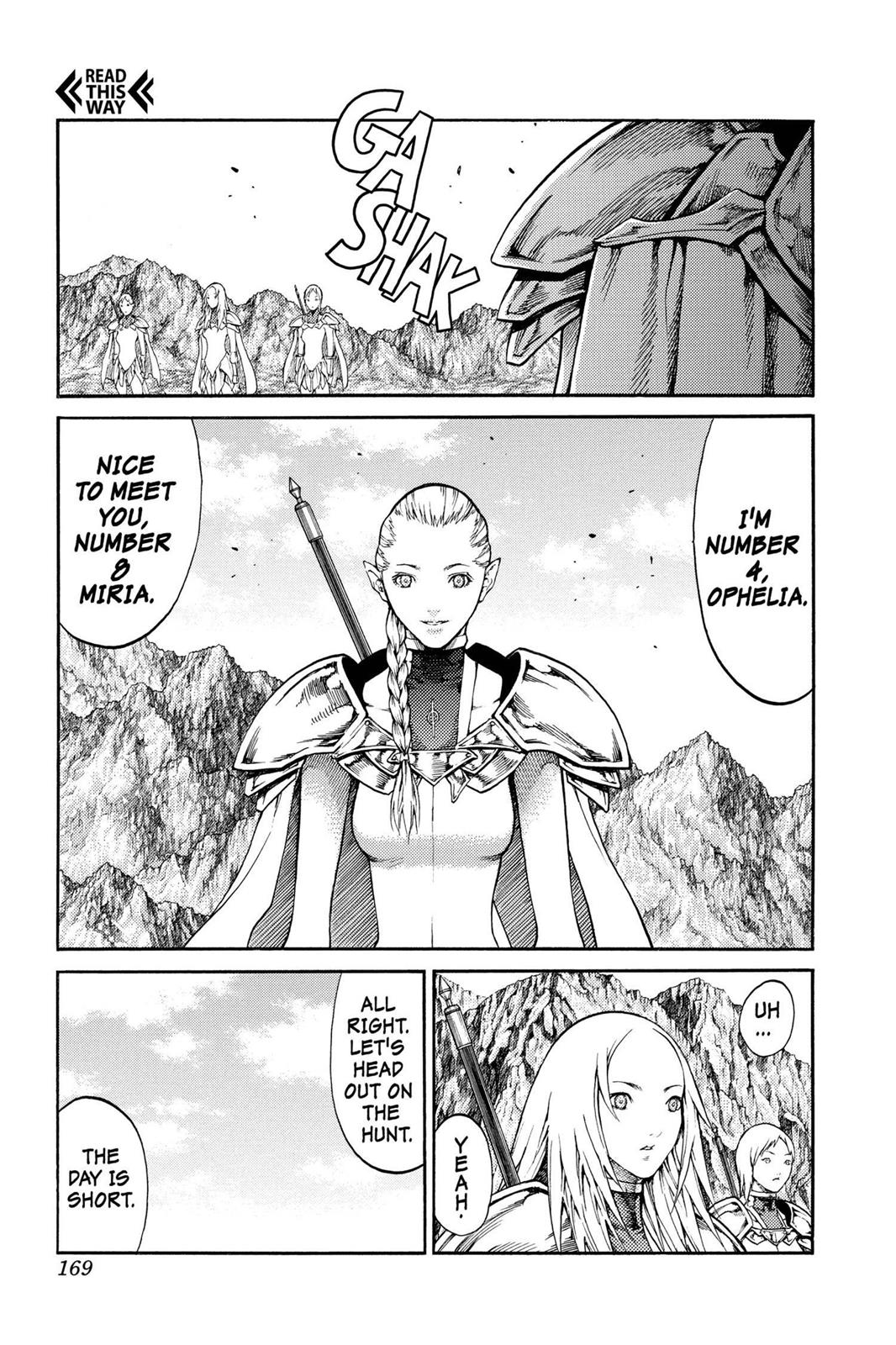 Read Claymore EN Manga Online
