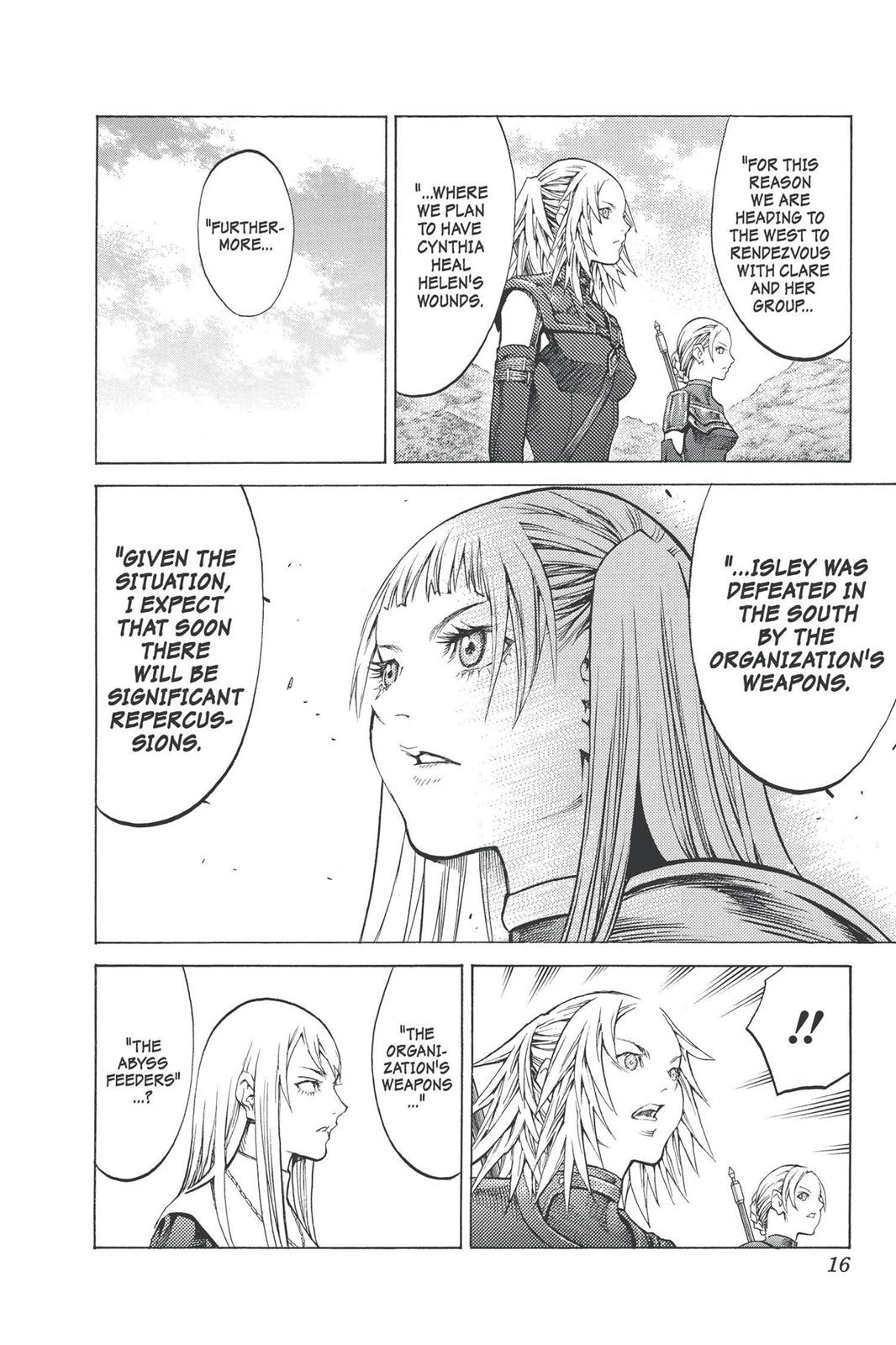 Read Claymore EN Manga Online