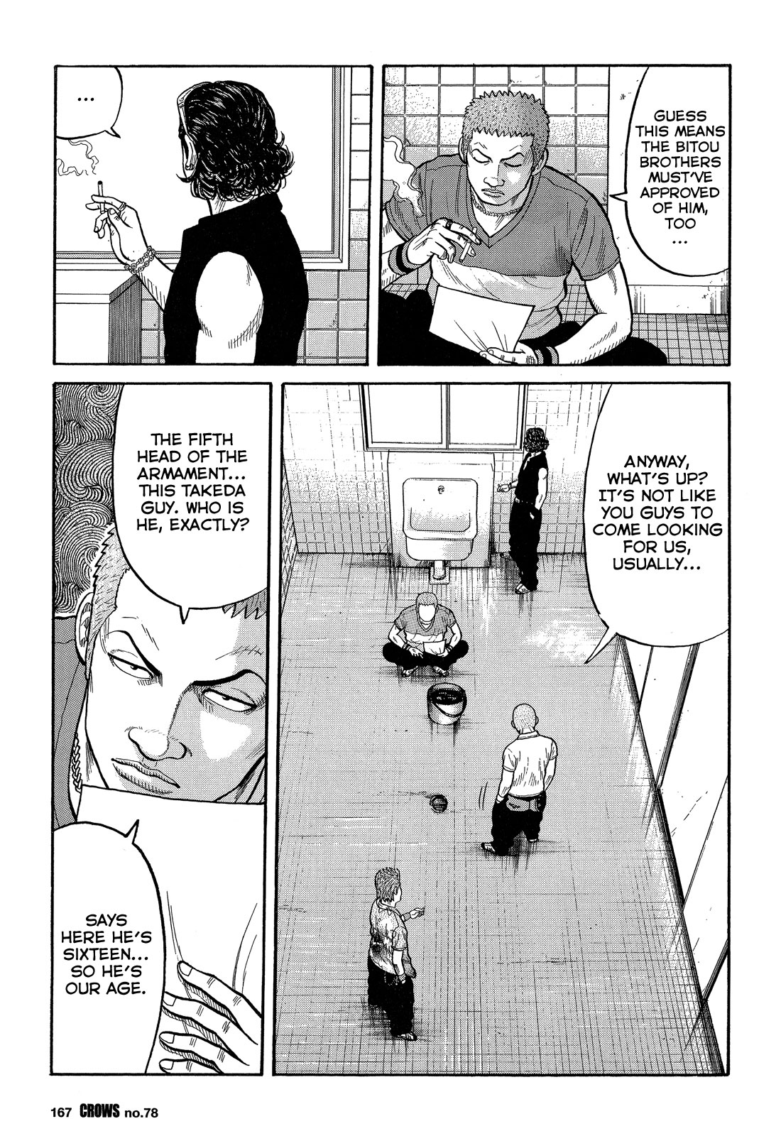 Read Crows EN Manga Online