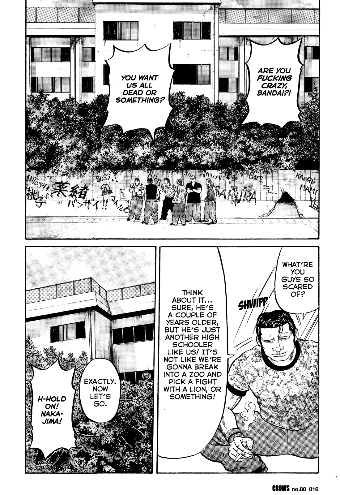 Read Crows EN Manga Online