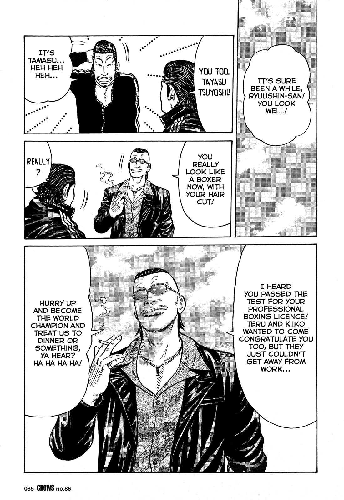 Read Crows EN Manga Online