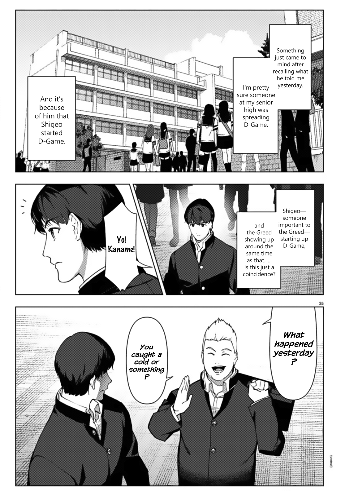 Read Darwin's Game EN Manga Online