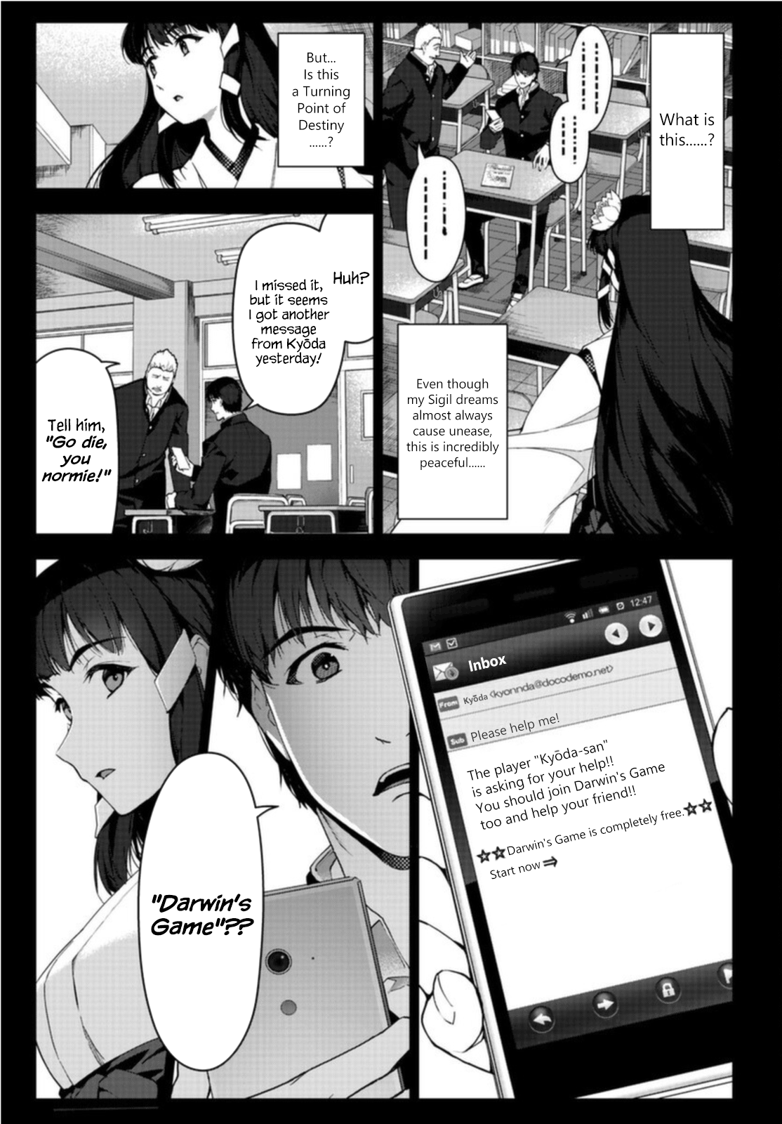 Read Darwin's Game EN Manga Online