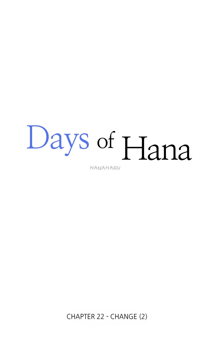 Read Days of Hana EN Manga Online