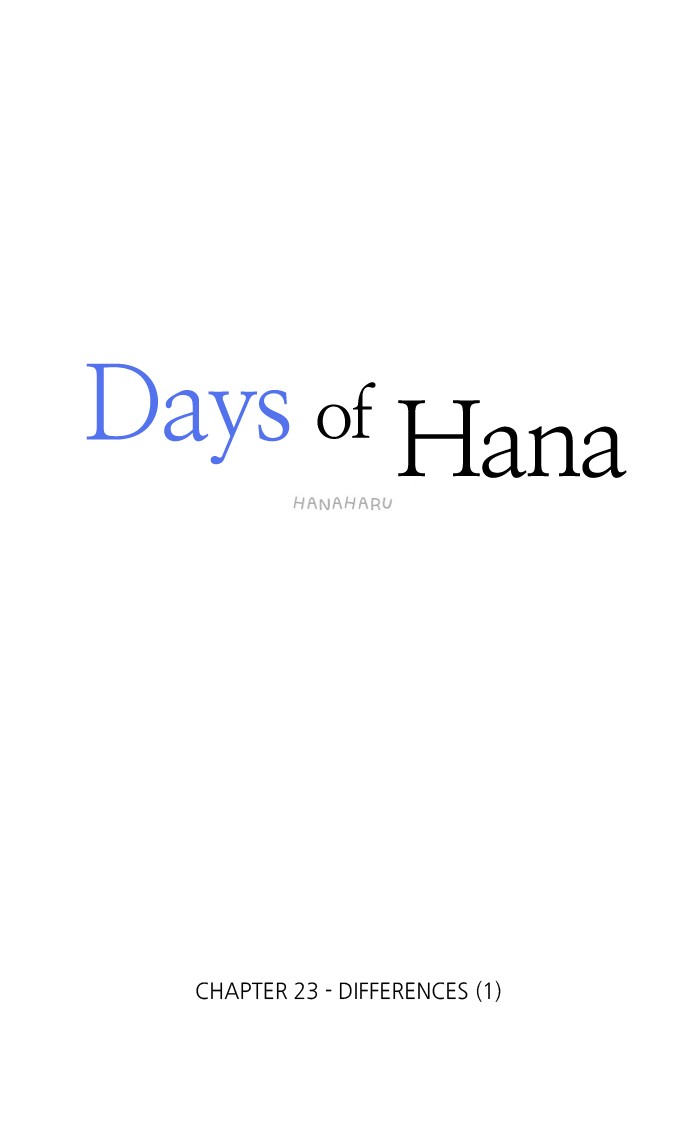 Read Days of Hana EN Manga Online