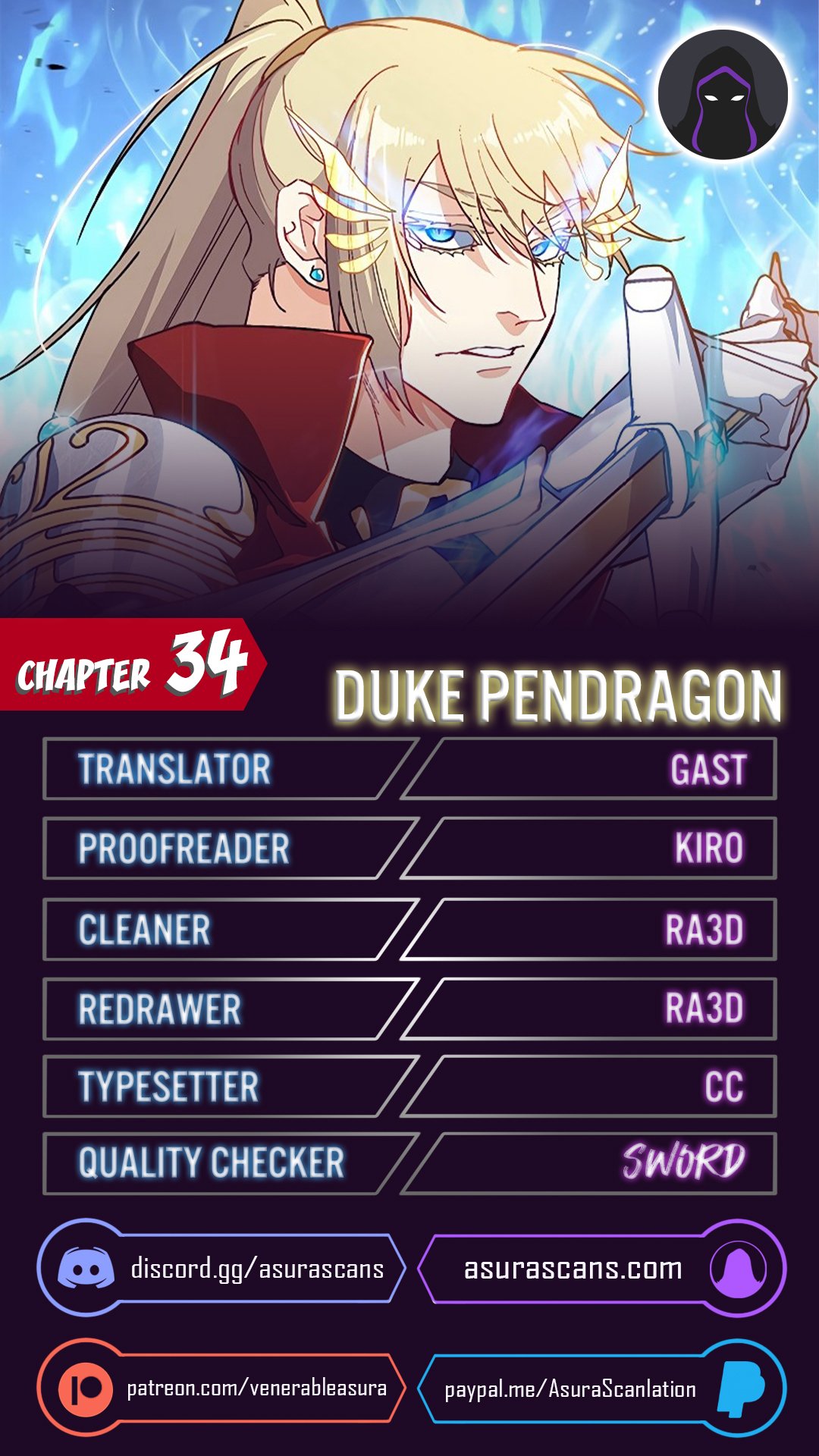 Read Duke Pendragon_ Master of the White Dragon EN Manga Online