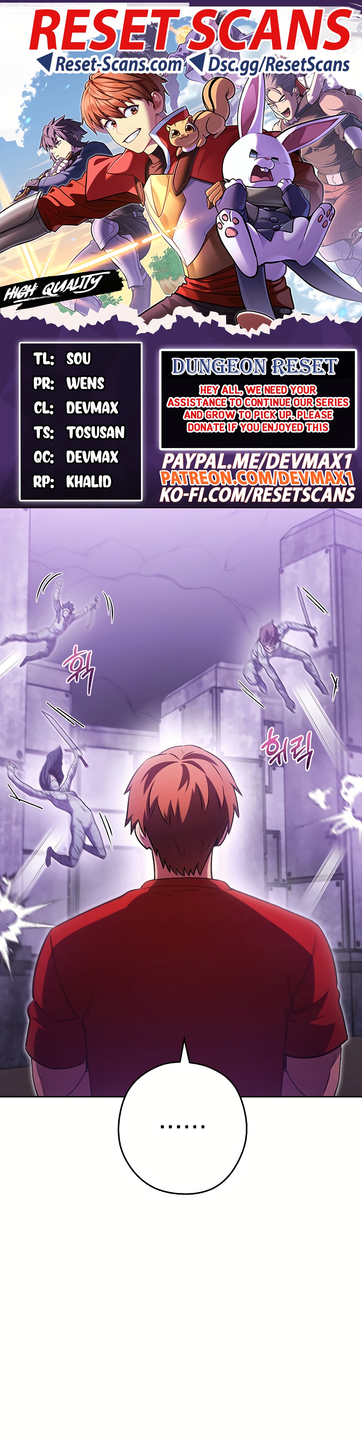 Read Dungeon Reset EN Manga Online