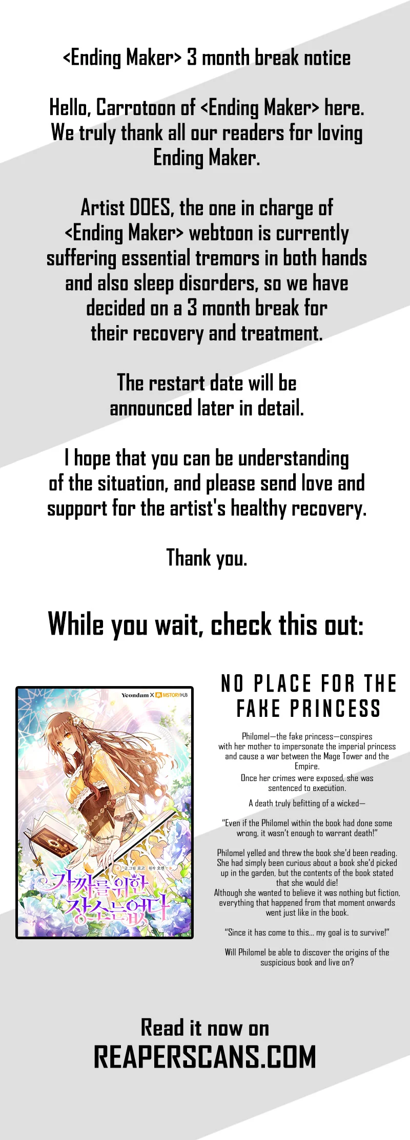 Read Ending Maker EN Manga Online