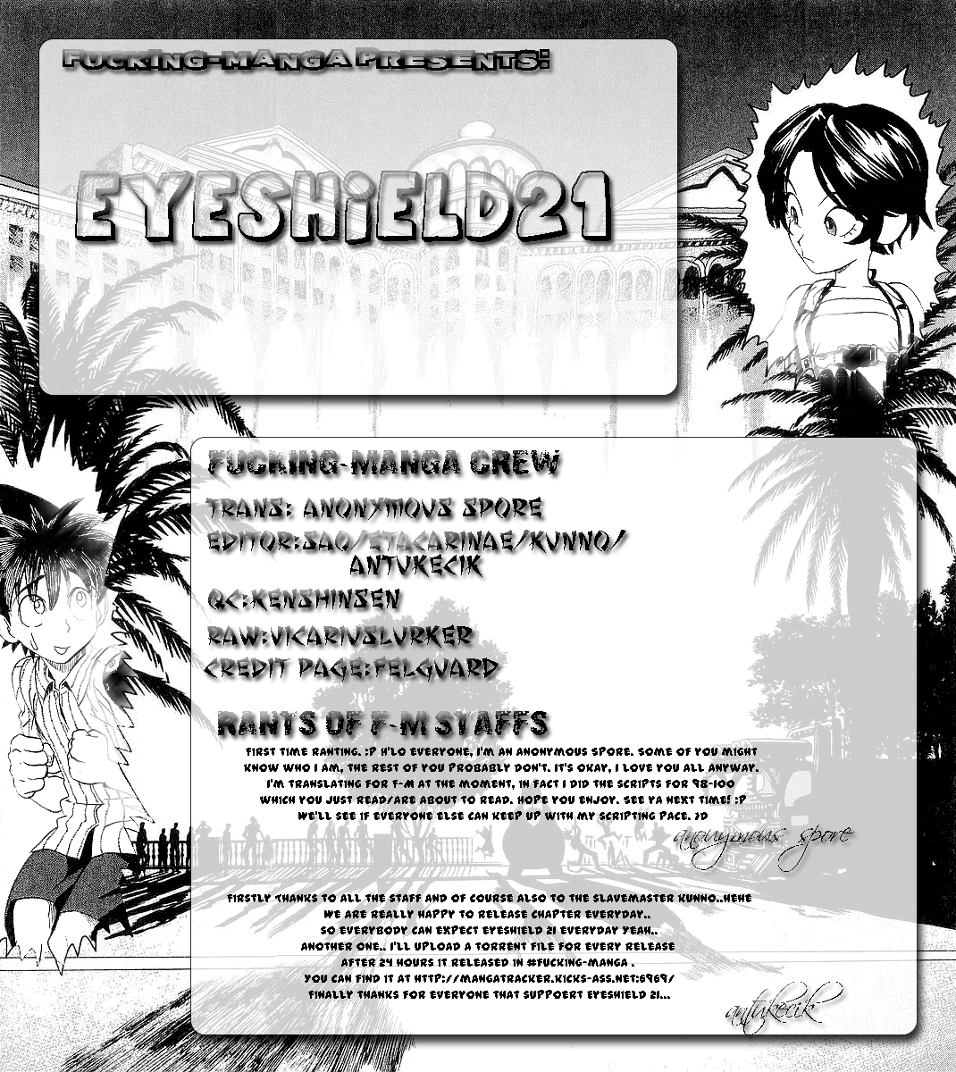 Read Eyeshield 21 EN Manga Online