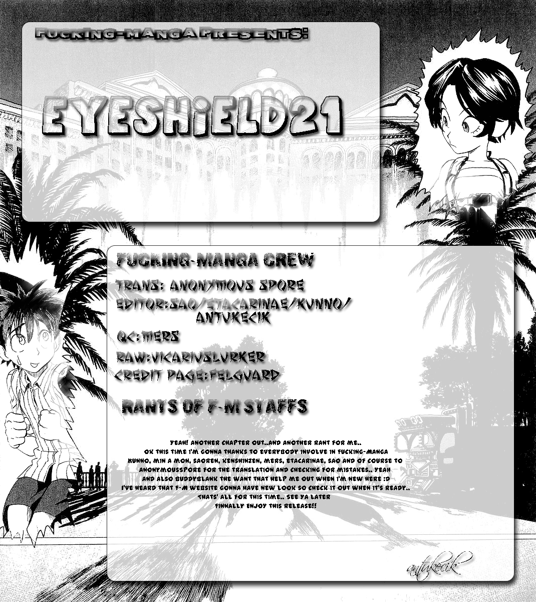 Read Eyeshield 21 EN Manga Online